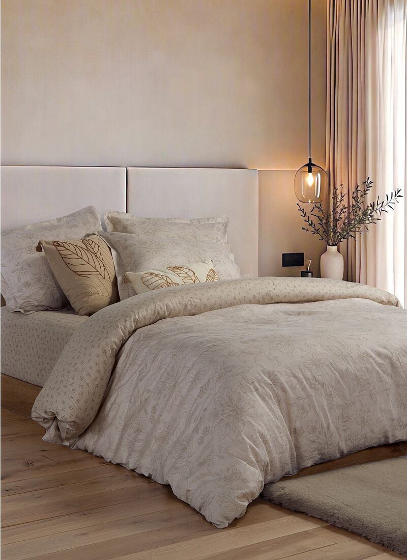 QUEEN SHEET SET ELINDA ECRU