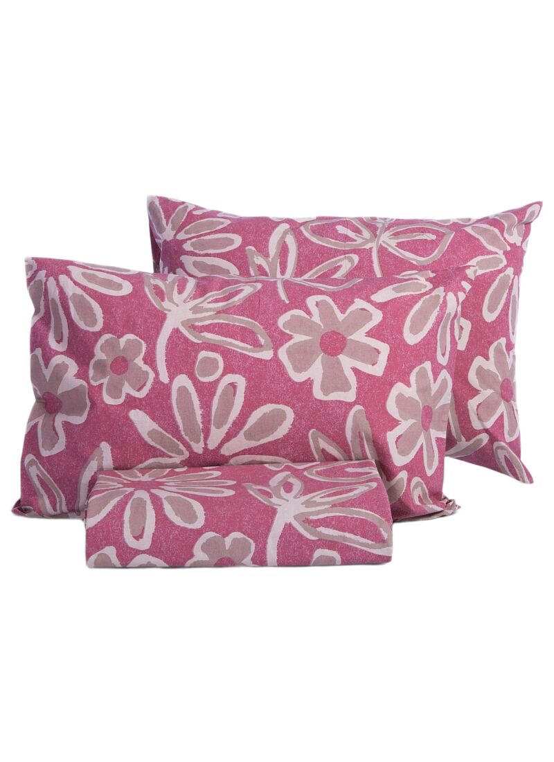 QUEEN DUVET COVER SET HARMONY BORDO