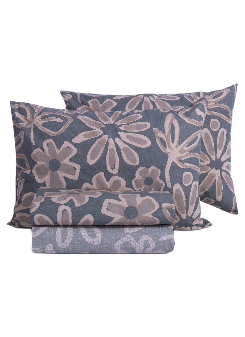 DOUBLE SHEET SET HARMONY GREY