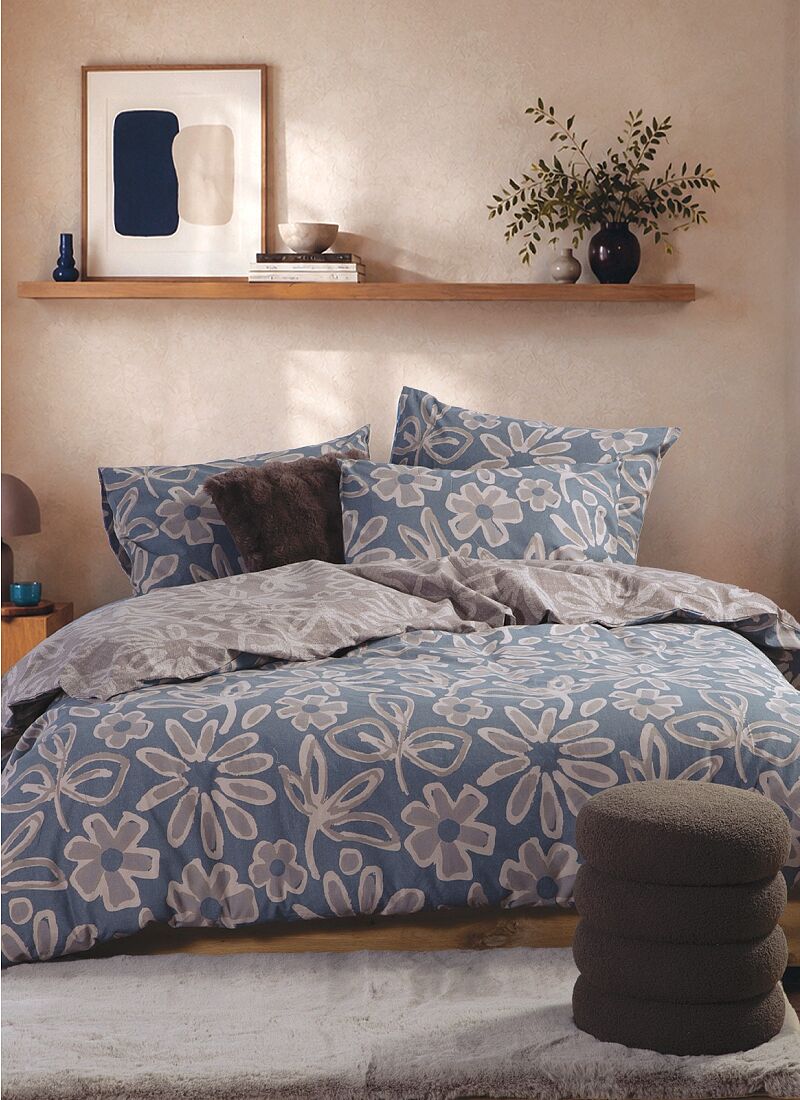 DOUBLE SHEET SET HARMONY GREY