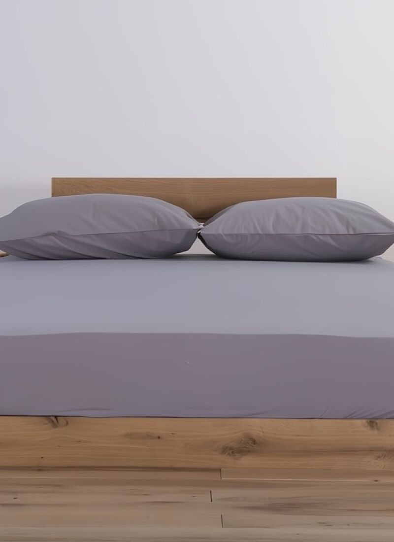 SINGLE SHEET JERSEY LIGHT GRAY