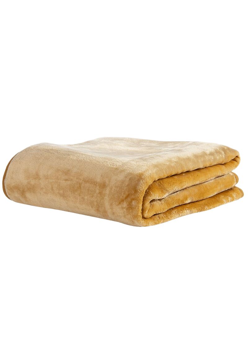 SINGLE BLANKET LOFT HONEY GOLD (170x220)