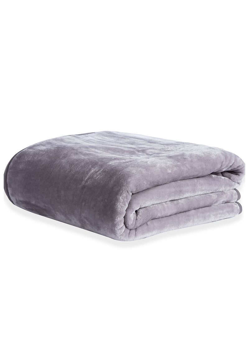 SINGLE BLANKET LOFT LIGHT GREY (170x220)