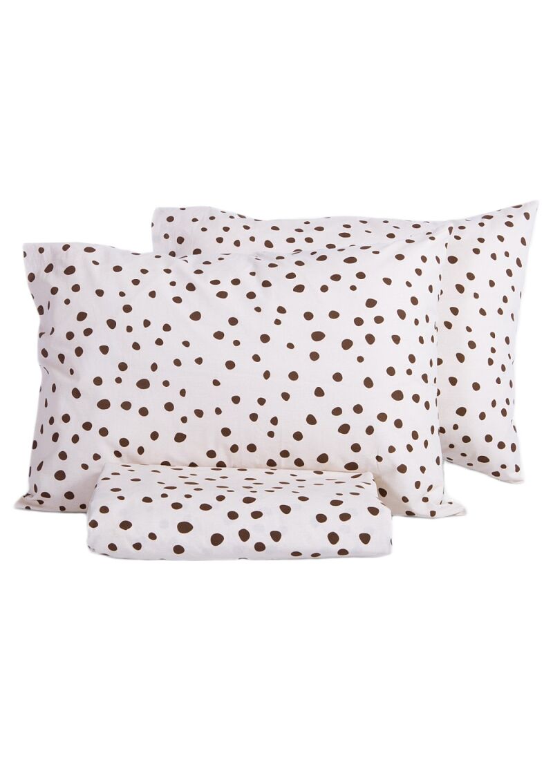 SINGLE DUVET COVER SET TRUST DUSTY ECRU