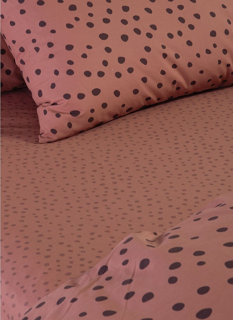 SINGLE SHEET SET TRUST DUSTY ROSE