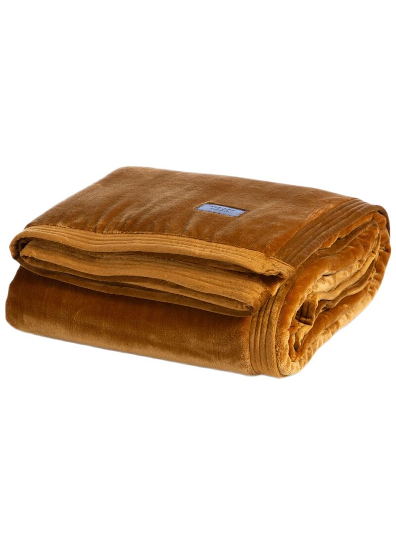 DOUBLE BLANKET VELOSSO CAMEL (230x240)