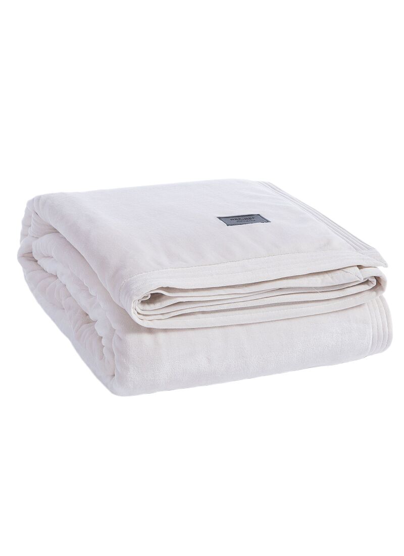 DOUBLE BLANKET VELOSSO ECRU (230x240)
