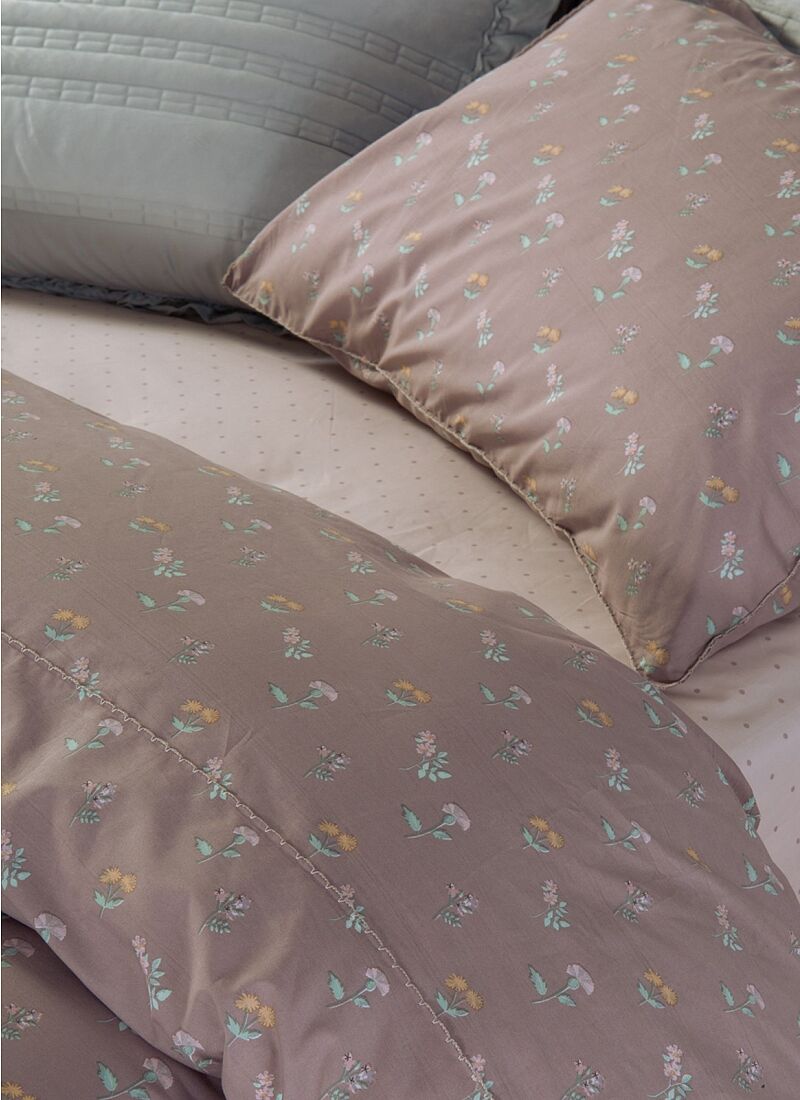 QUEEN SHEET SET VIOLAN BROWN