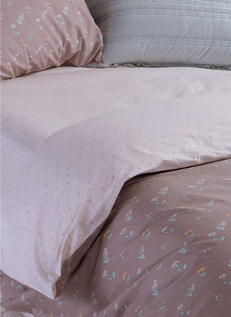 QUEEN SHEET SET VIOLAN BROWN