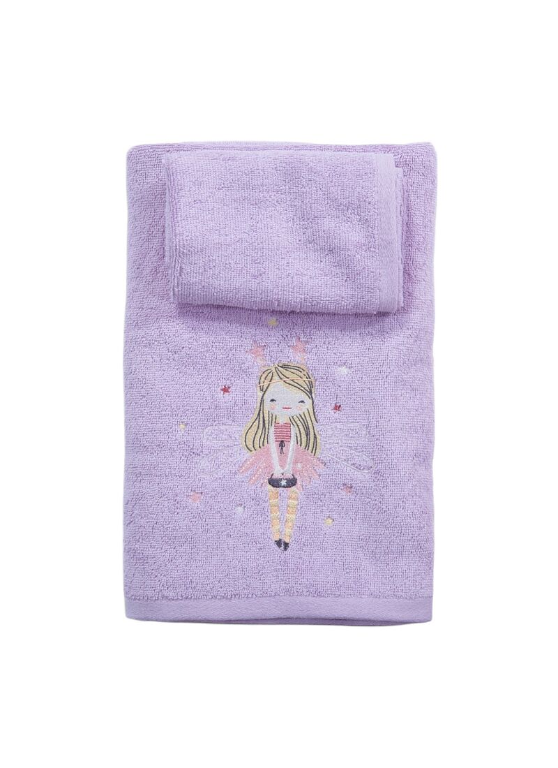 TOWEL SET (2PCS) FAIRY TALE LAVENDER