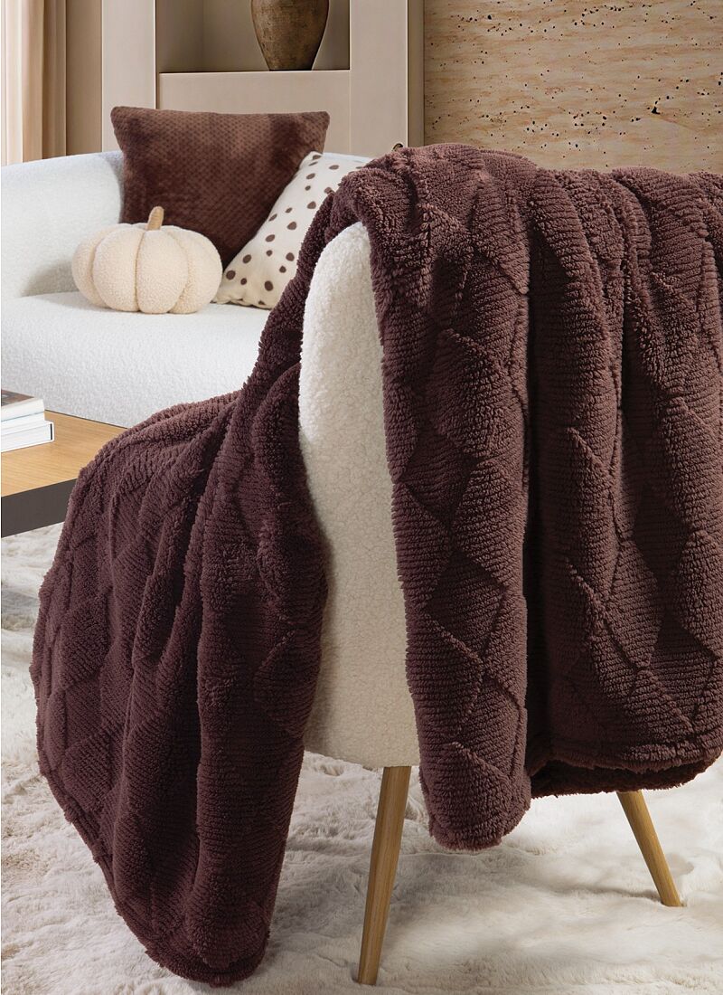 PLAID MIZENIE BROWN (130x180)