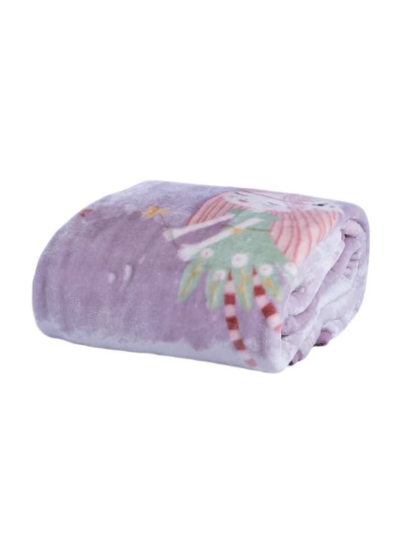 ADULT BLANKET (160X220) FAIRY TALE MAUVE
