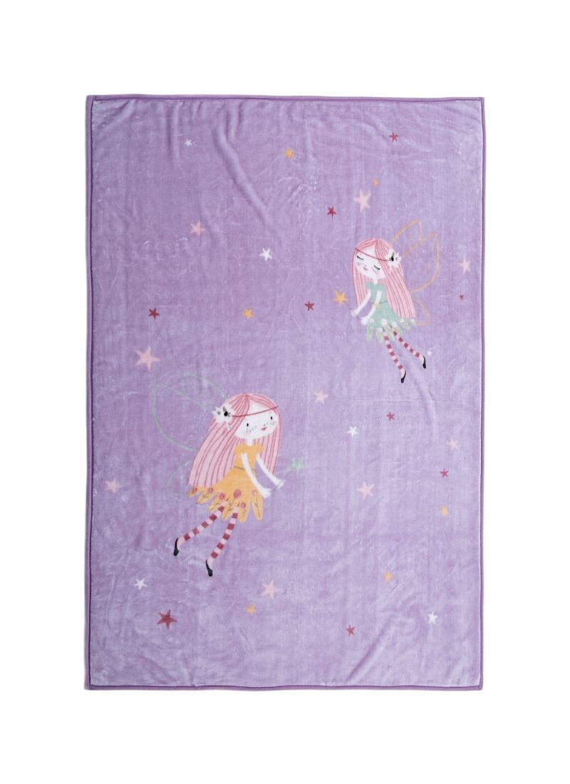 ADULT BLANKET (160X220) FAIRY TALE MAUVE