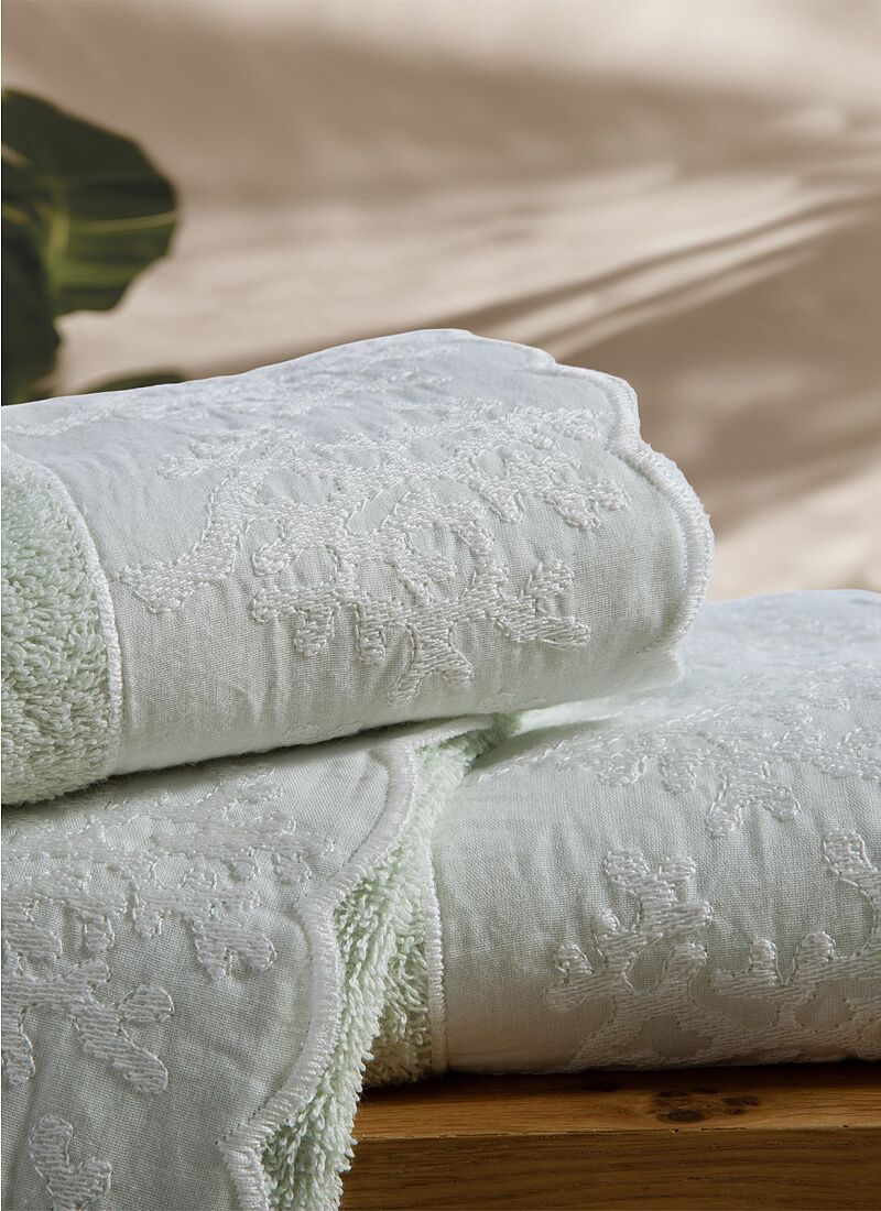 3 PC TOWEL SET CALMA MINT