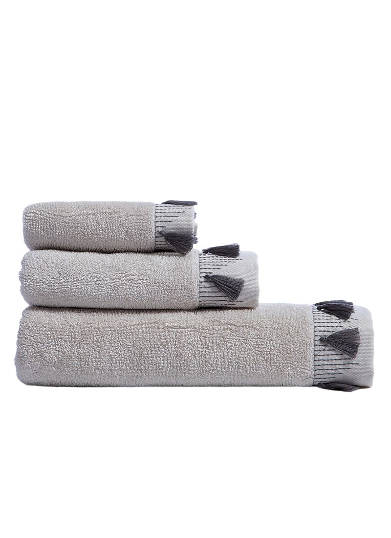 3 PC TOWEL SET MOMENTUM GREY