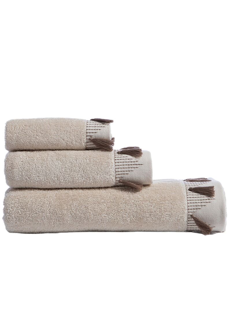 3 PC TOWEL SET MOMENTUM BEIGE