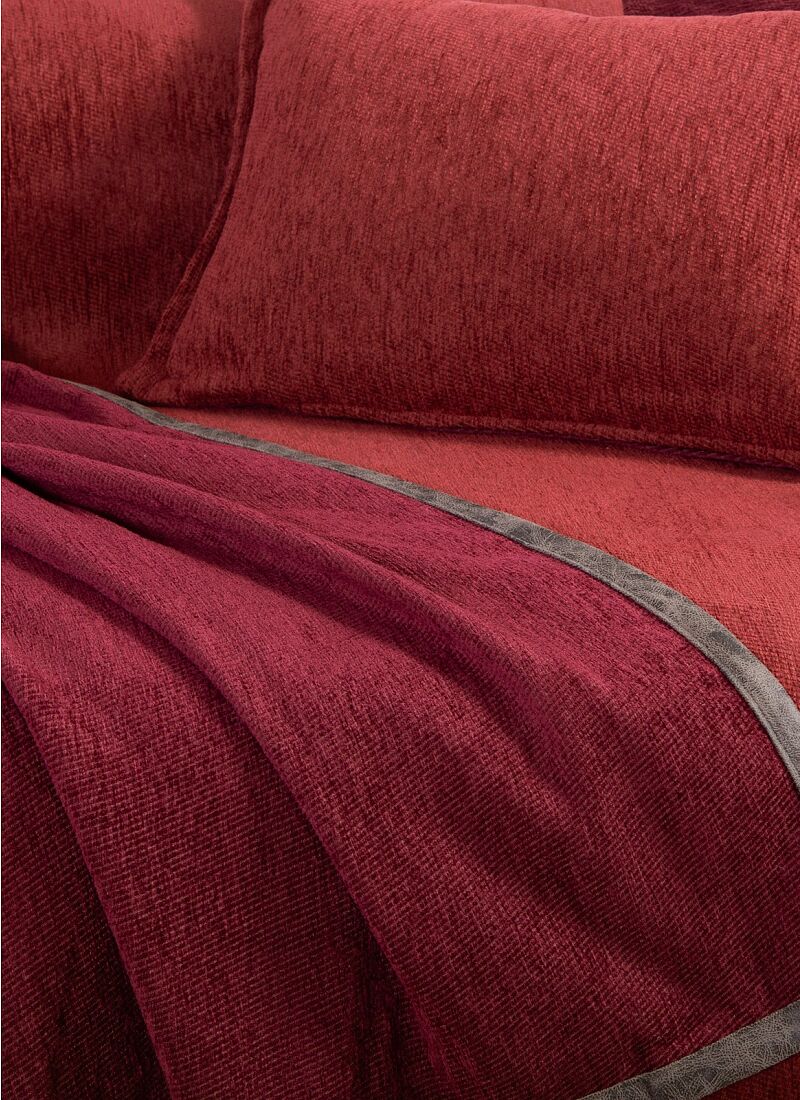 THROW TANGER BORDO PAPRIKA
