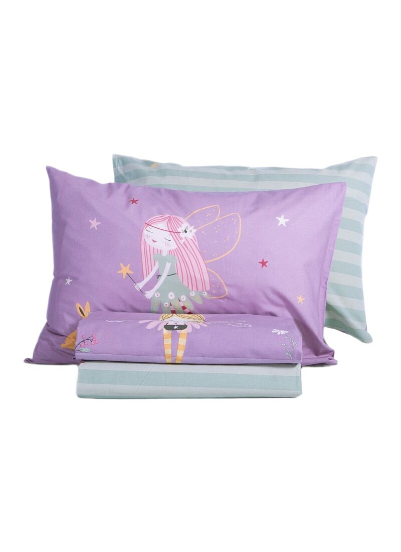 SINGLE SHEET SET FAIRY TALE PURPLE