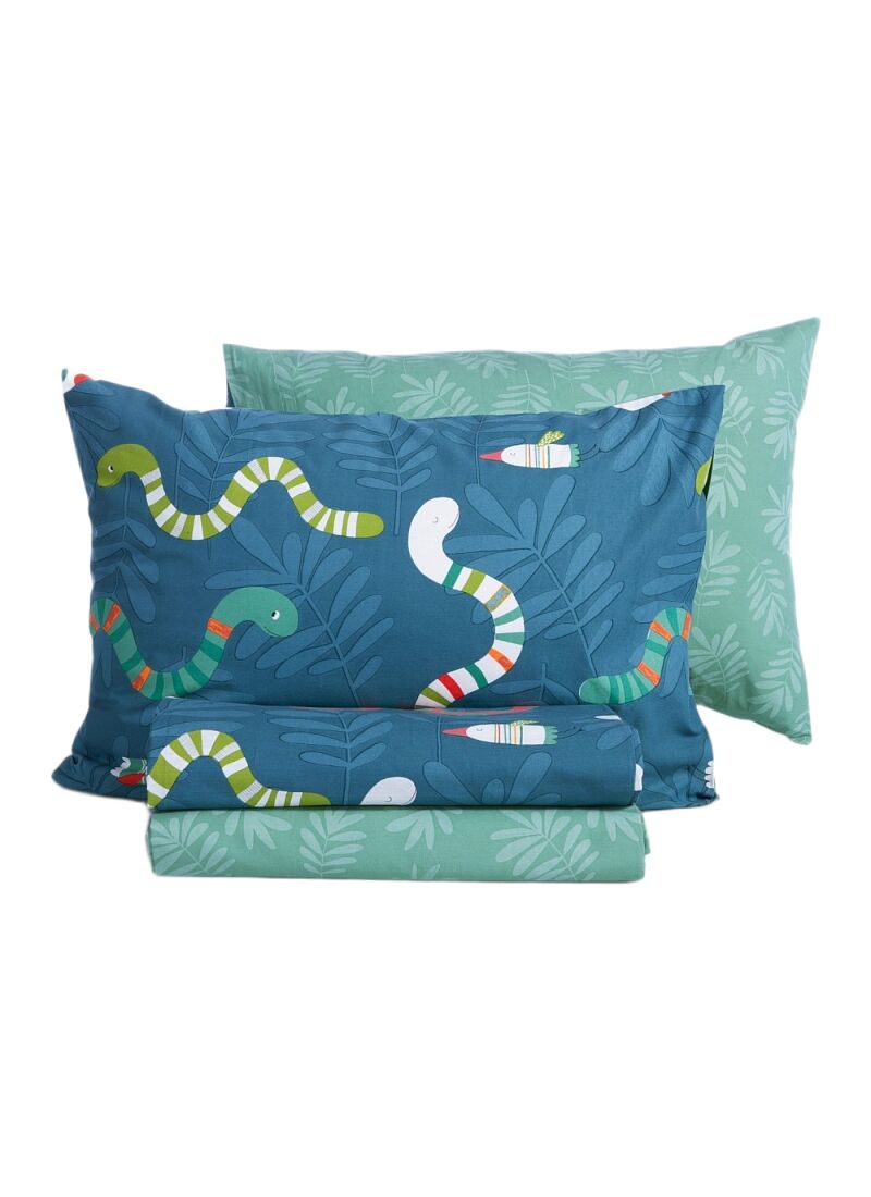 SINGLE SHEET SET WARMS PETROL