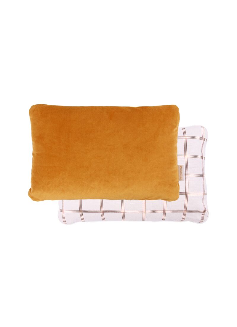 DOUBLE SIDED DECORATIVE PILLOW (44x28)  VELVET FARNIENTE YELLOW
