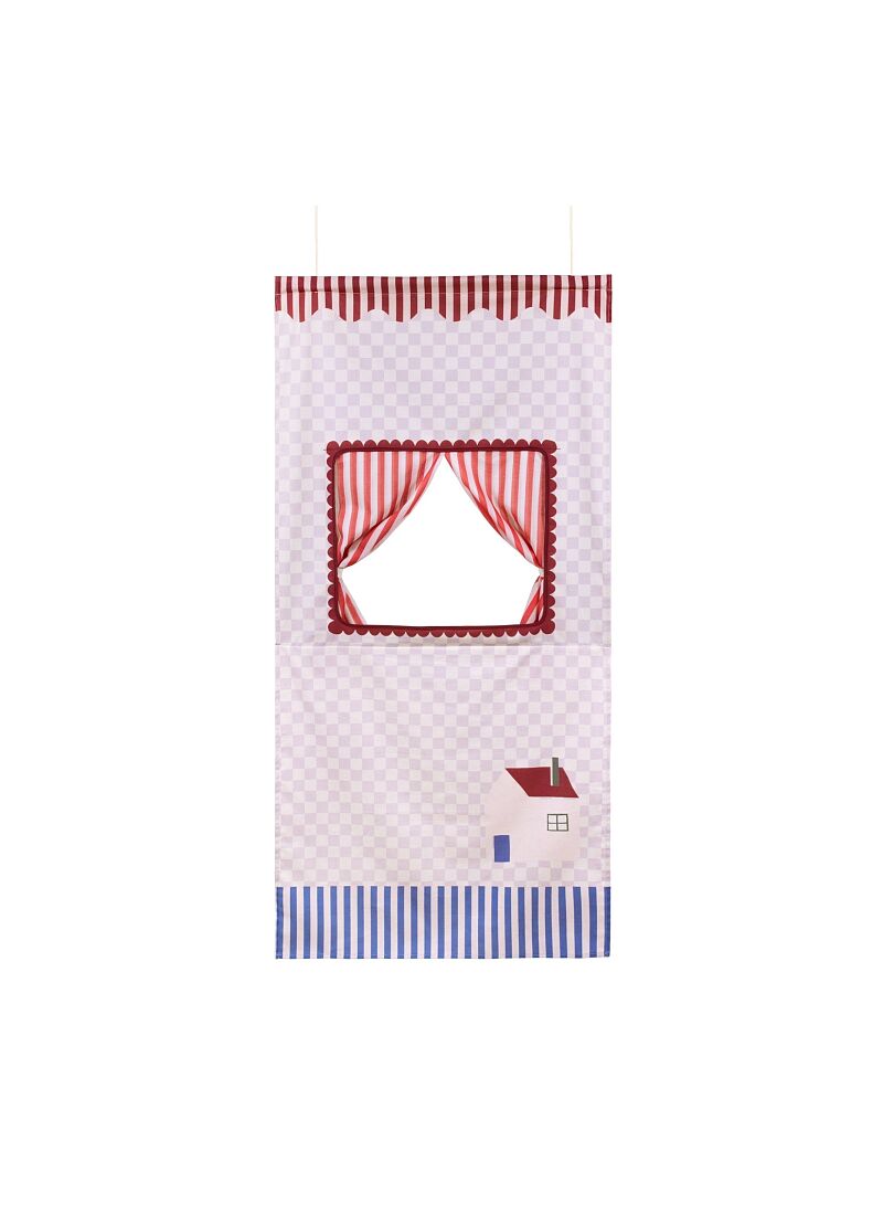 PUPPET SHOW LILAC CHECKS SWEET HOME