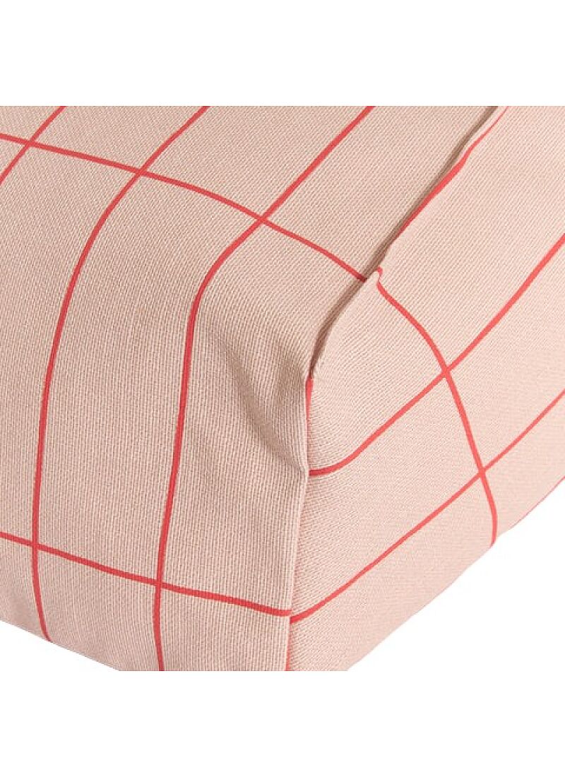 BEANBAG ARMCHAIR PINK RED