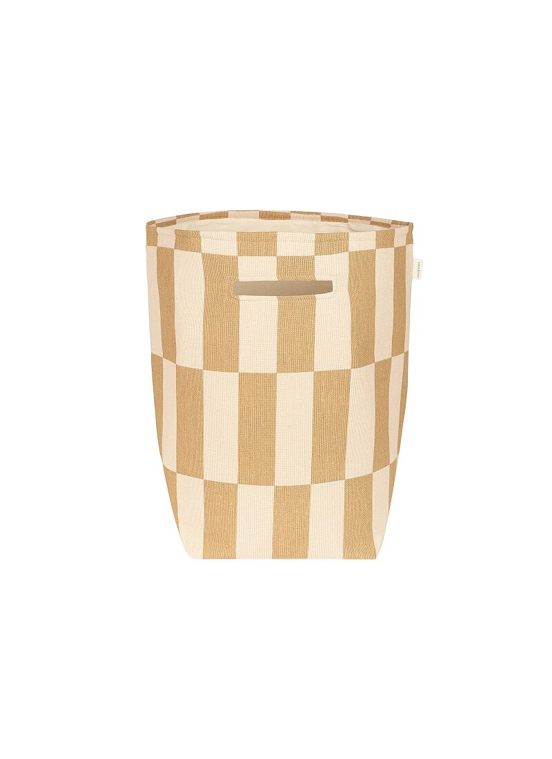 BASKET SAVANNA MUSTARD & SAND TILES