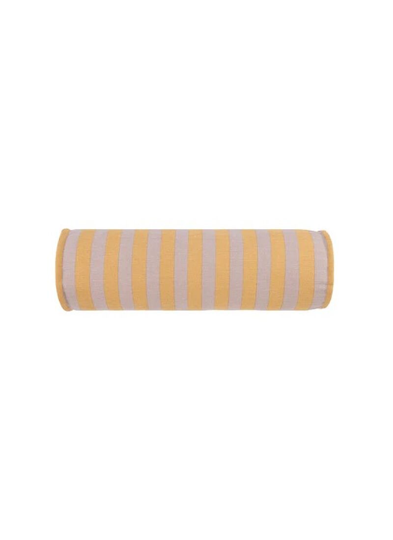 CUSHION (50x18) LILAC YELLOW STRIPES