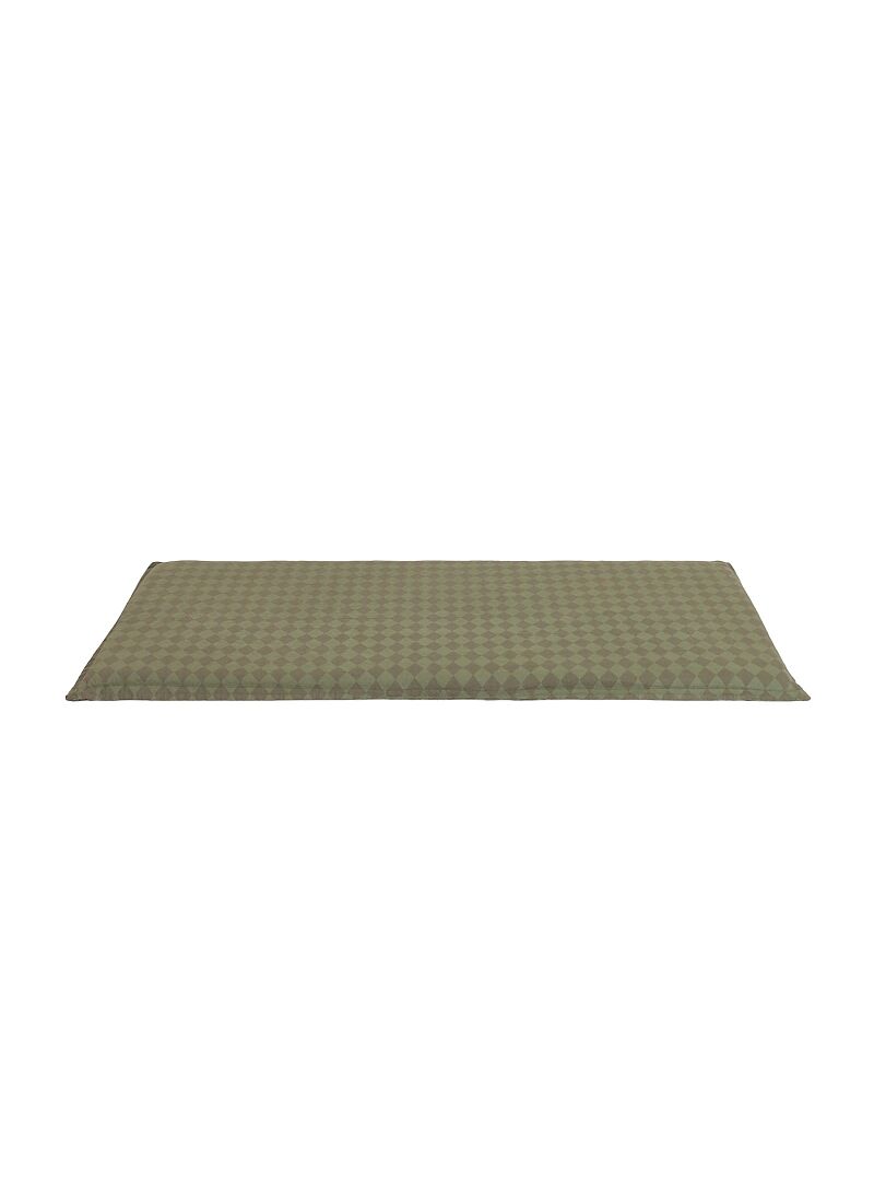 FLOOR MAT GREEN HARLEQUIN