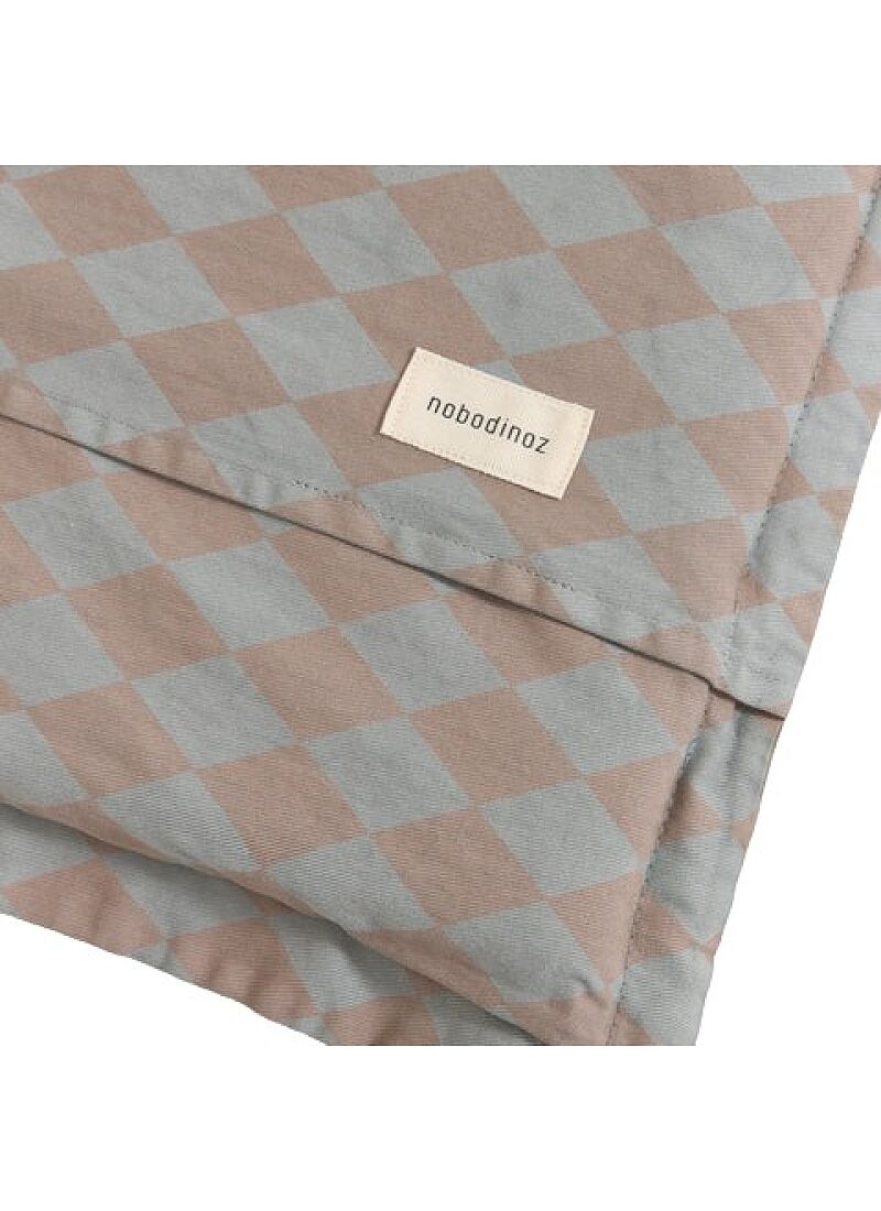 FLOOR MAT BLUE HARLEQUIN