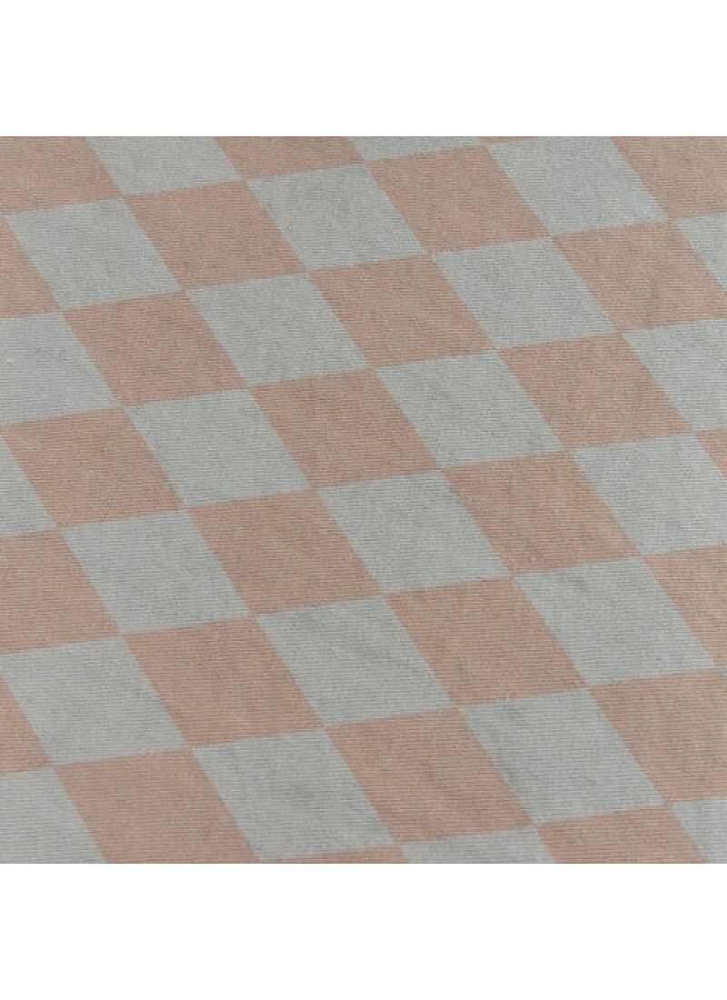 FLOOR MAT BLUE HARLEQUIN
