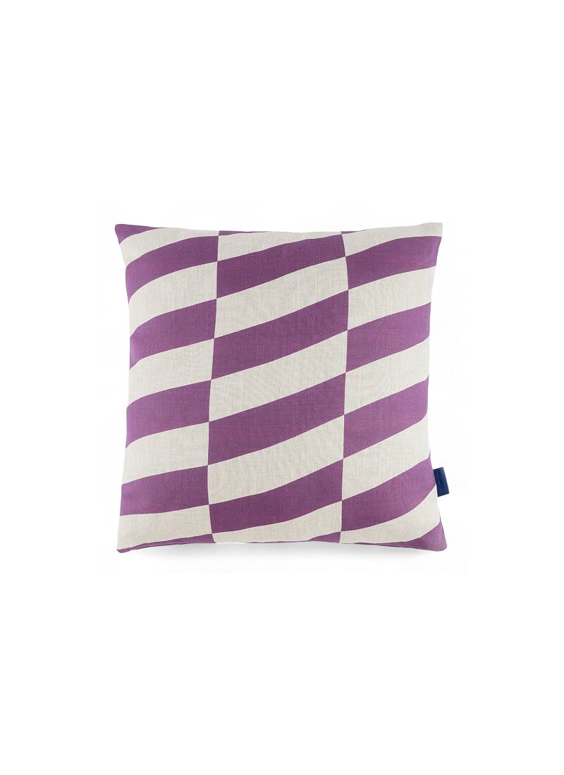 CUSHION (45x45) PURPLE DIAGONAL TILES