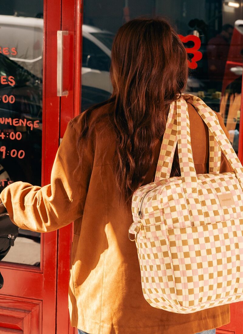 BAG YELLOW PINK MOSAIC