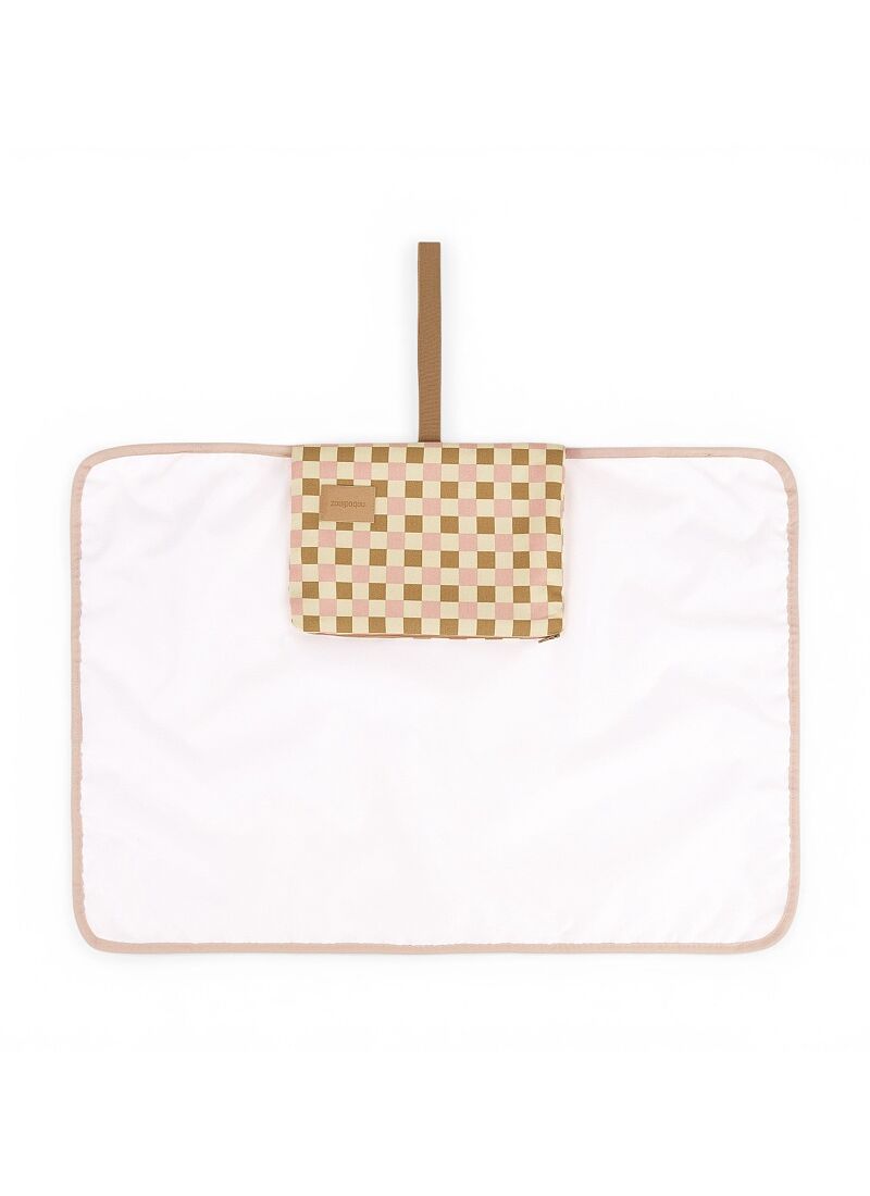 CHANGING PAD YELLOW PINK MOSAIC