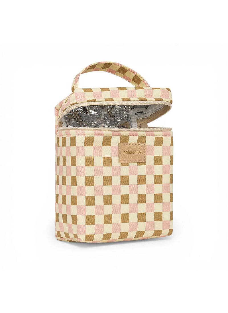 ISOTHERMAL LUNCH BAG YELLOW PINK MOSAIC