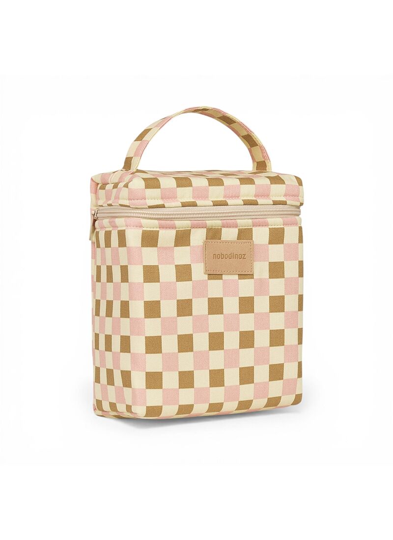 ISOTHERMAL LUNCH BAG YELLOW PINK MOSAIC
