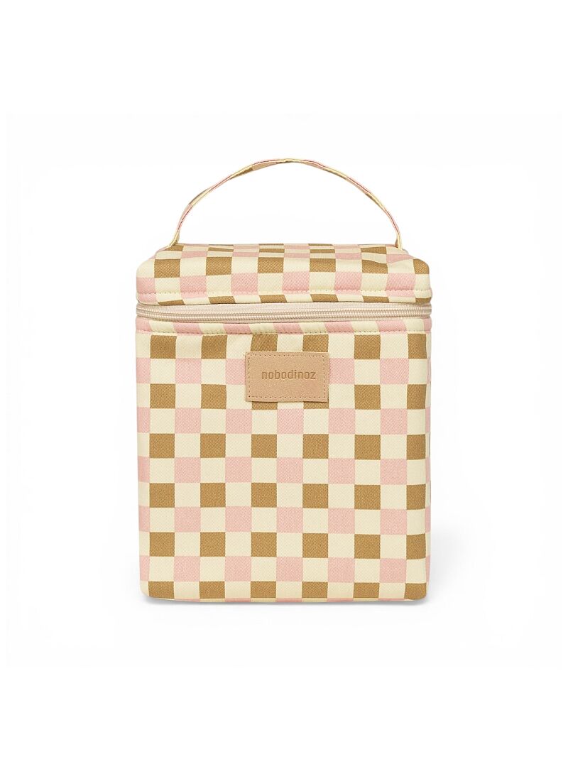 ISOTHERMAL LUNCH BAG YELLOW PINK MOSAIC