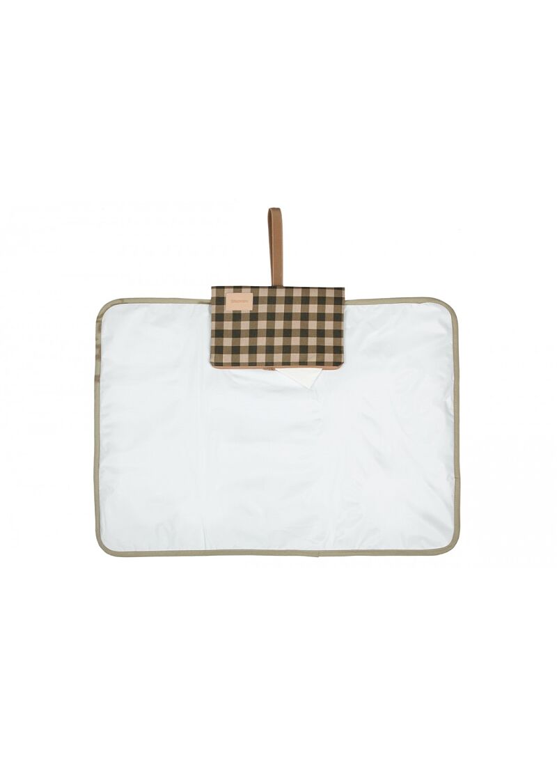 CHANGING PAD HYDE PARK GREEN CHECKS