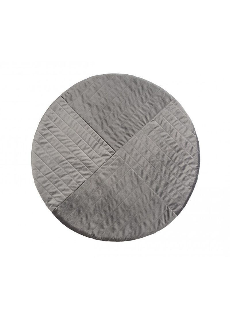 PLAY MAT KILIMANJARO VELVET SLATE GREY