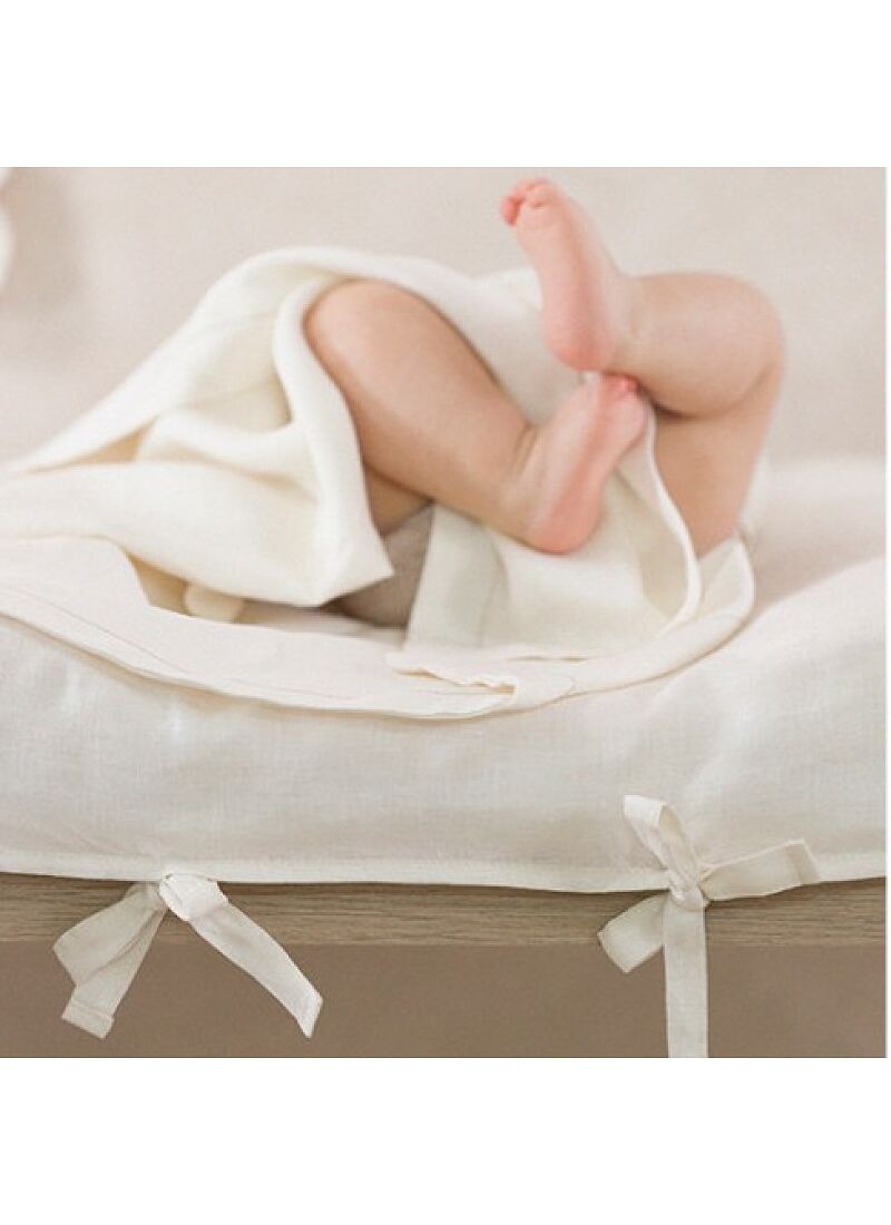 LINEN BLANKET (70x90) LIN OFF WHITE