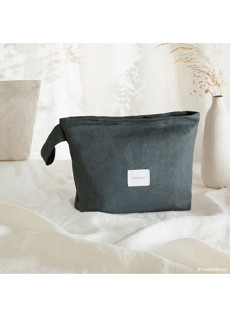 VANITY CASE LIN GREEN BLUE
