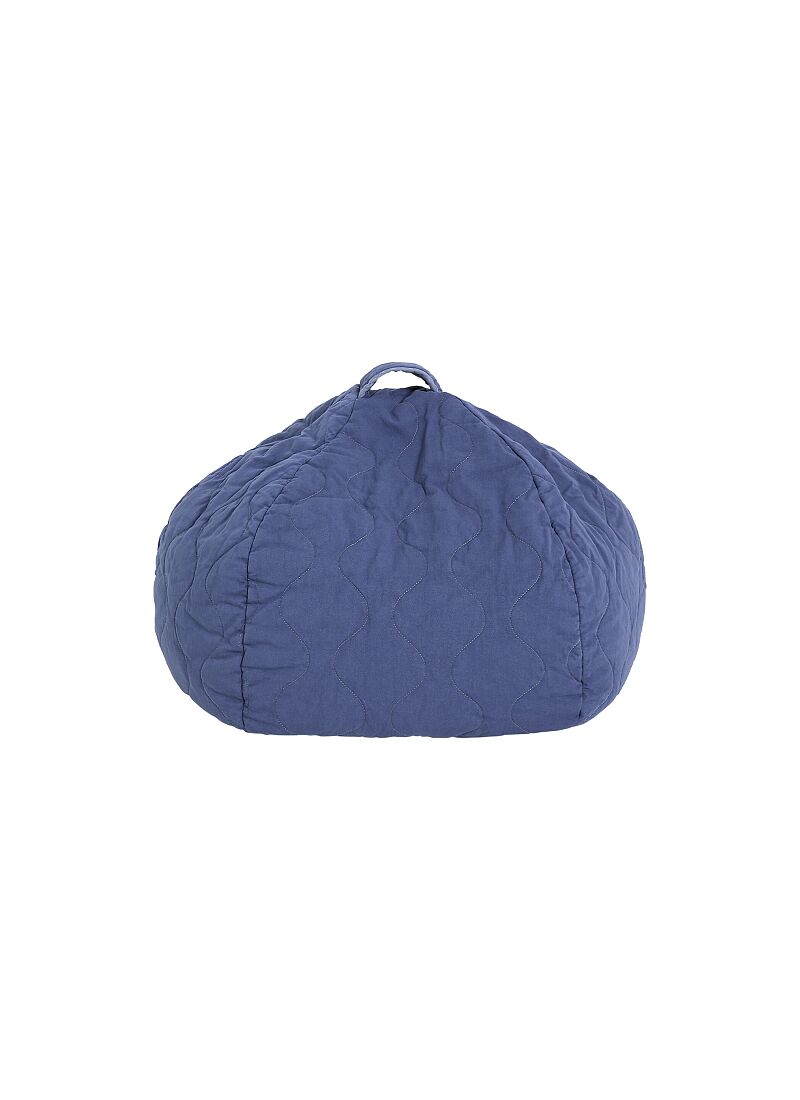 FLOOR CUSHION LANDSCAPE COBALT