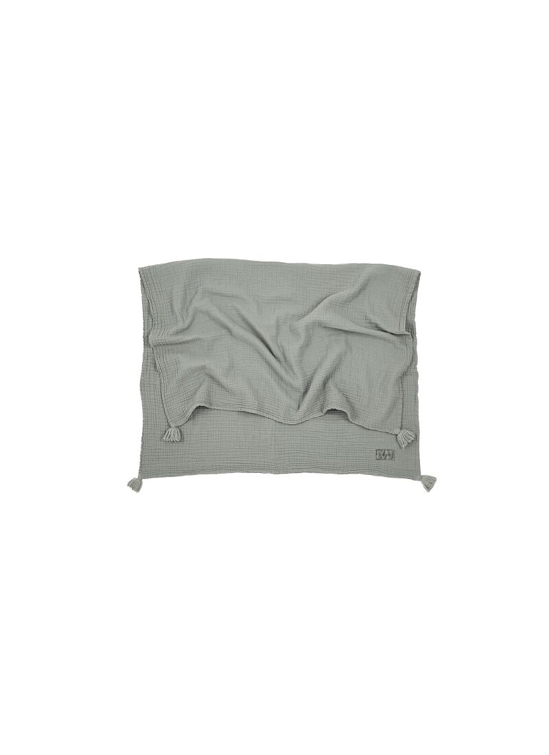 MUSLIN BLANKET (65x100) WABI SABI AZURE