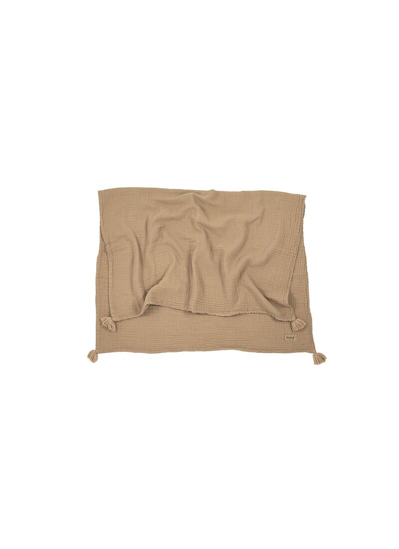 MUSLIN BLANKET (65x100) WABI SABI SESAME