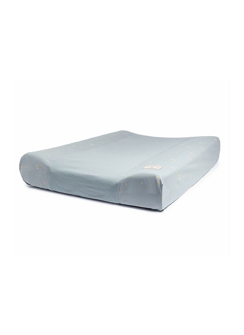 CHANGING COVER CALMA WILLOW SOFT BLUE