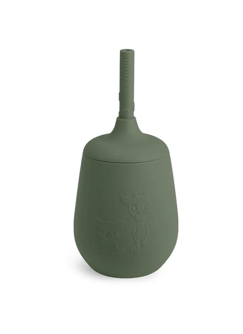 STRAW CUP ADITA DUSTY GREEN