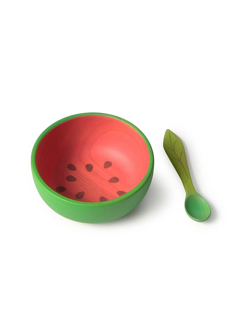 SET BOWL & SPOON WATERMELON