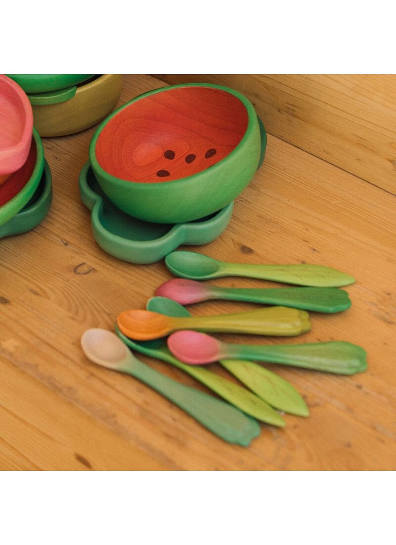 SET BOWL & SPOON WATERMELON
