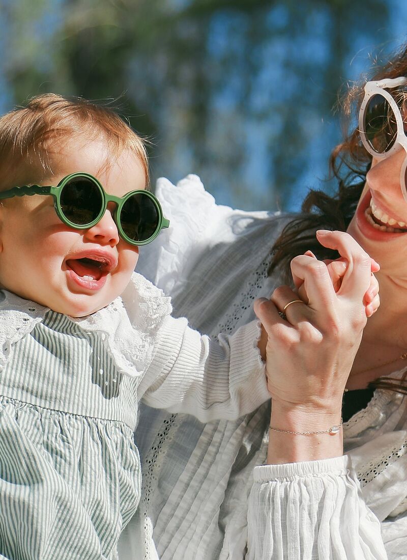 CHILDREN'S SUNGLASSES (0-18M) CACTUS GREEN