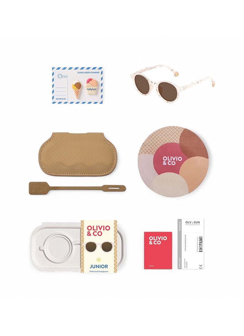 CHILDREN'S SUNGLASSES (3-5Y) VANILLA BROWNIE